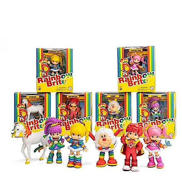Rainbow Brite Mini Figures - Complete Collection w/ Starlight Chase - Picture 6 of 6